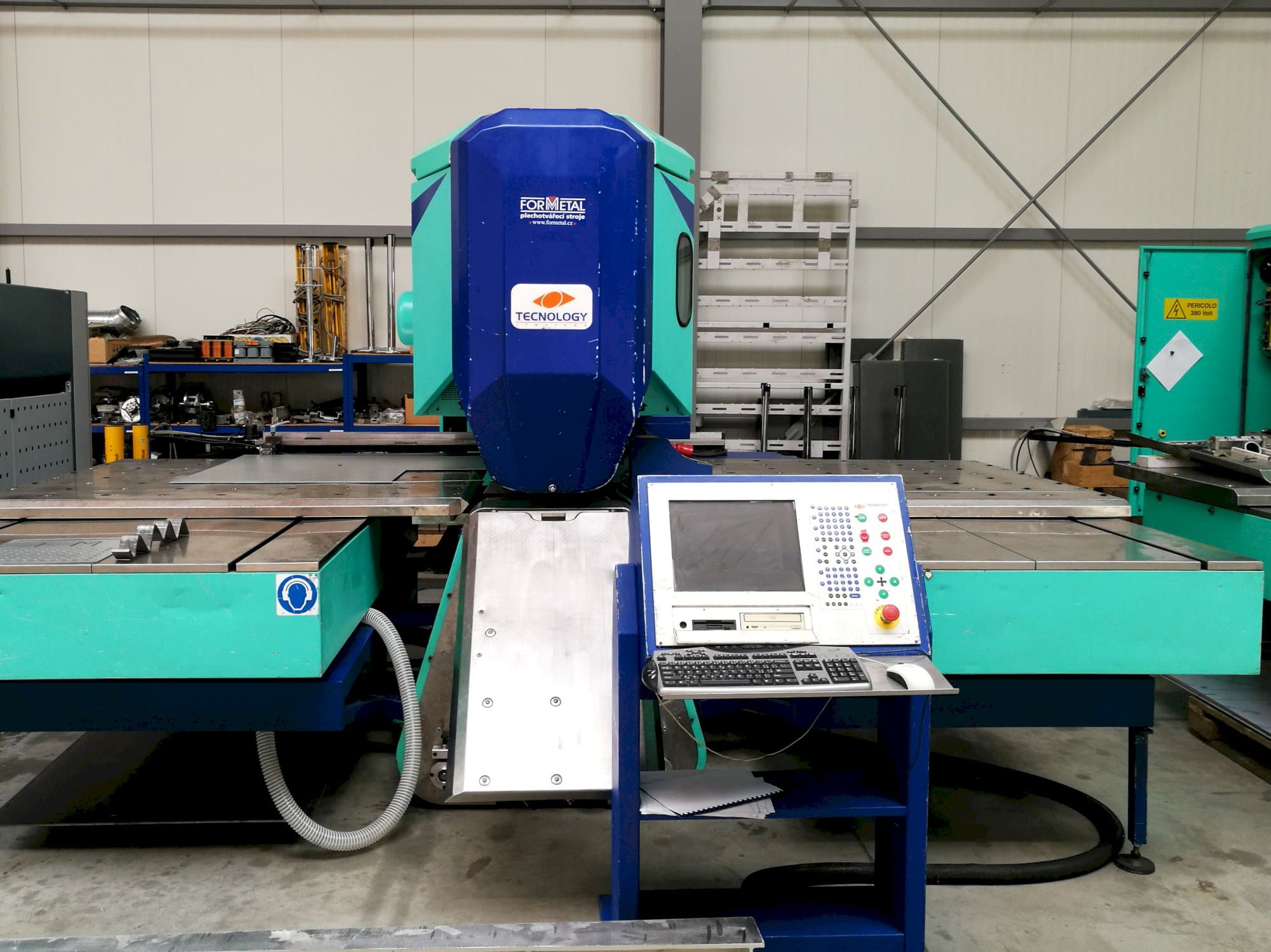 TECNOLOGY Italiana-maskinen framifrånTECNOTRANSFER 15 SR