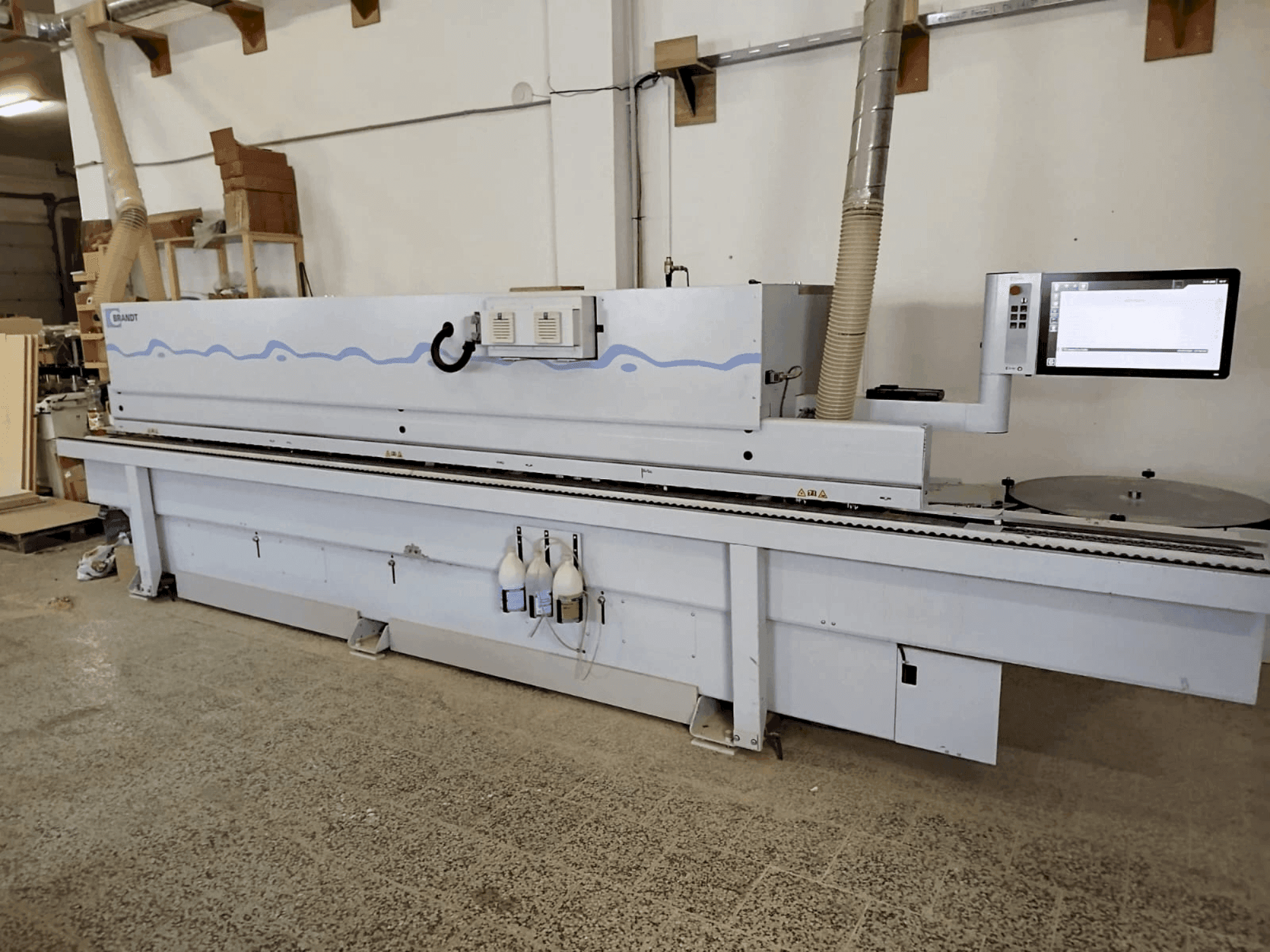 BRANDT KDF 650 Highflex 1650-maskinen framifrån