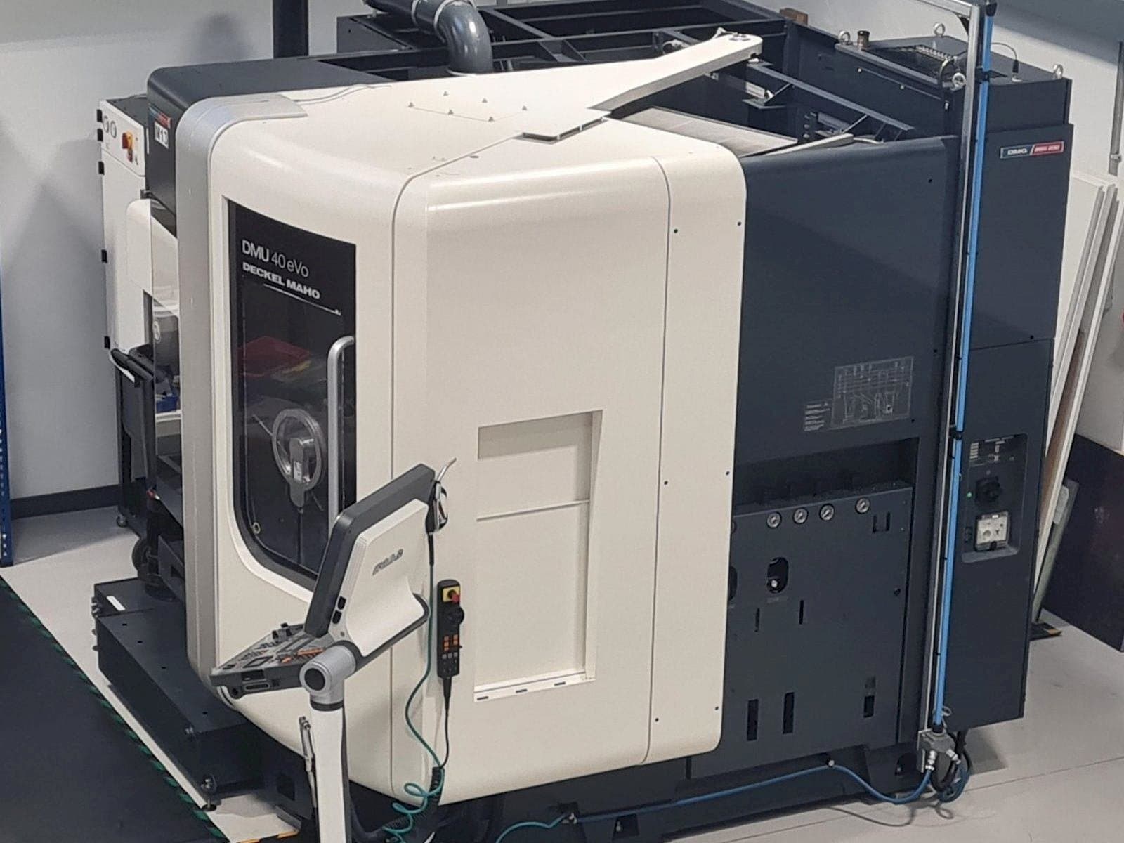 DMG MORI DMU40 eVo-maskinen framifrån