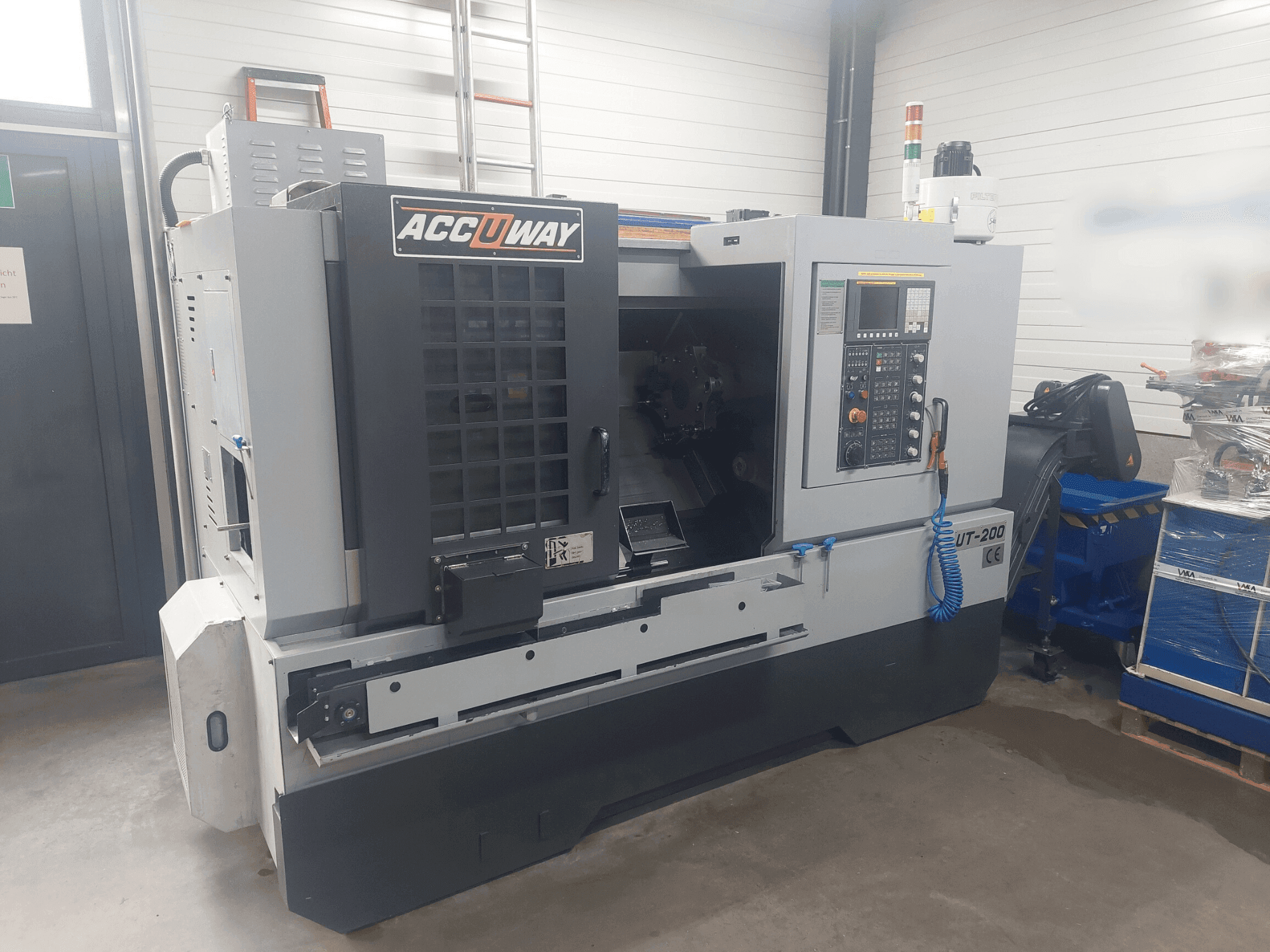 ACCUWAY UT-200-maskinen framifrån
