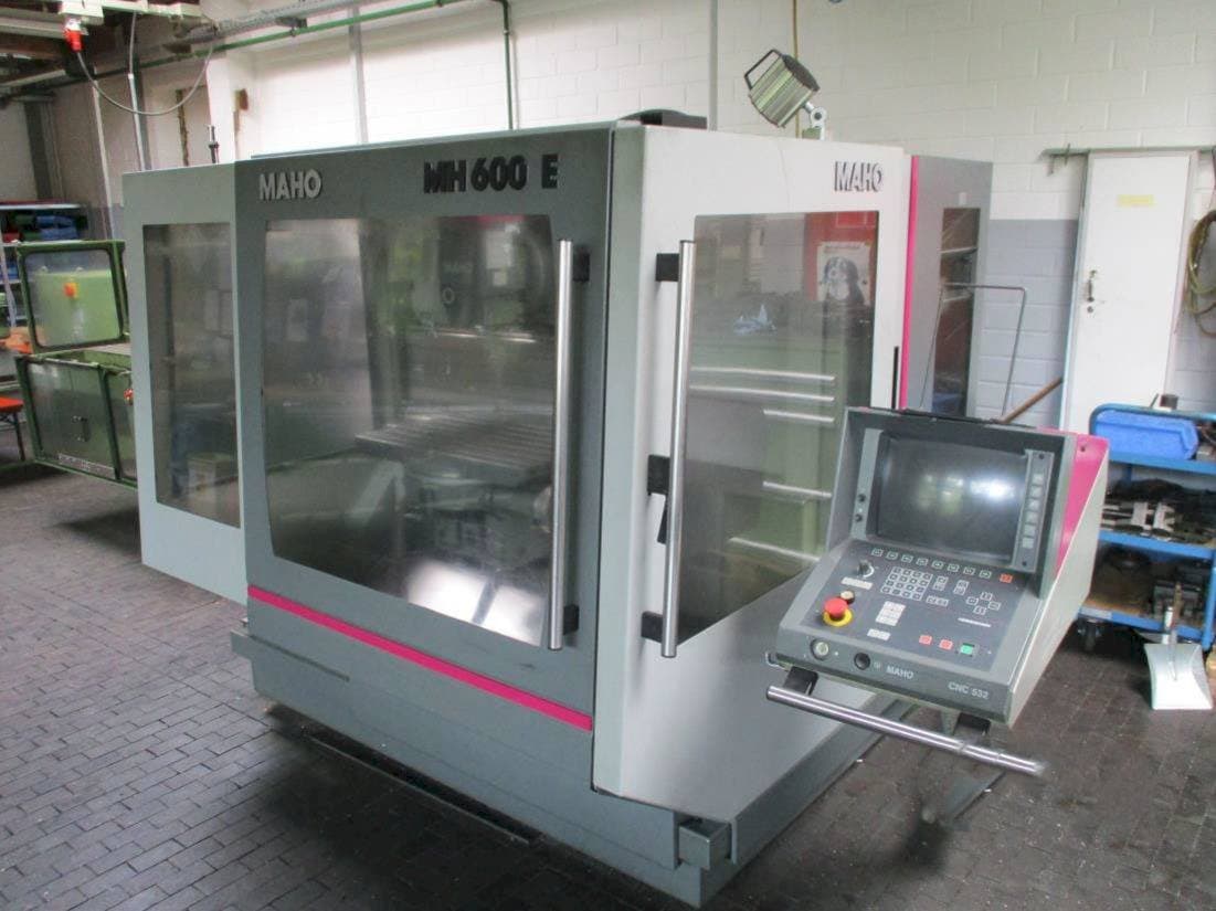 MAHO MAHO 600 E-maskinen framifrån