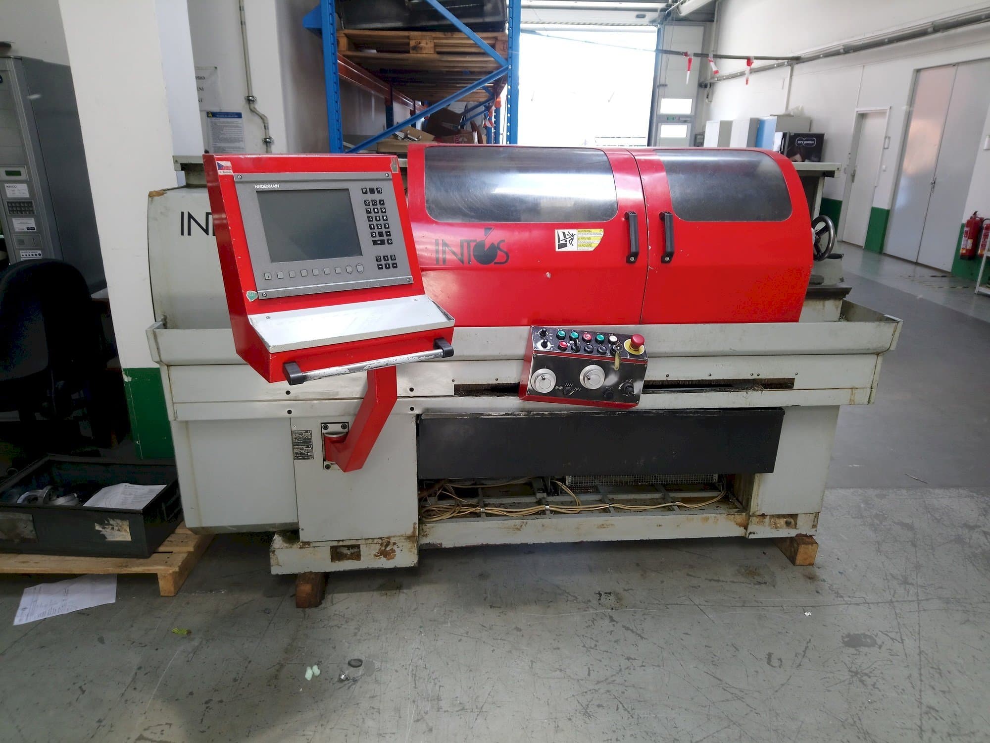 INTOS E-160-maskinen framifrån