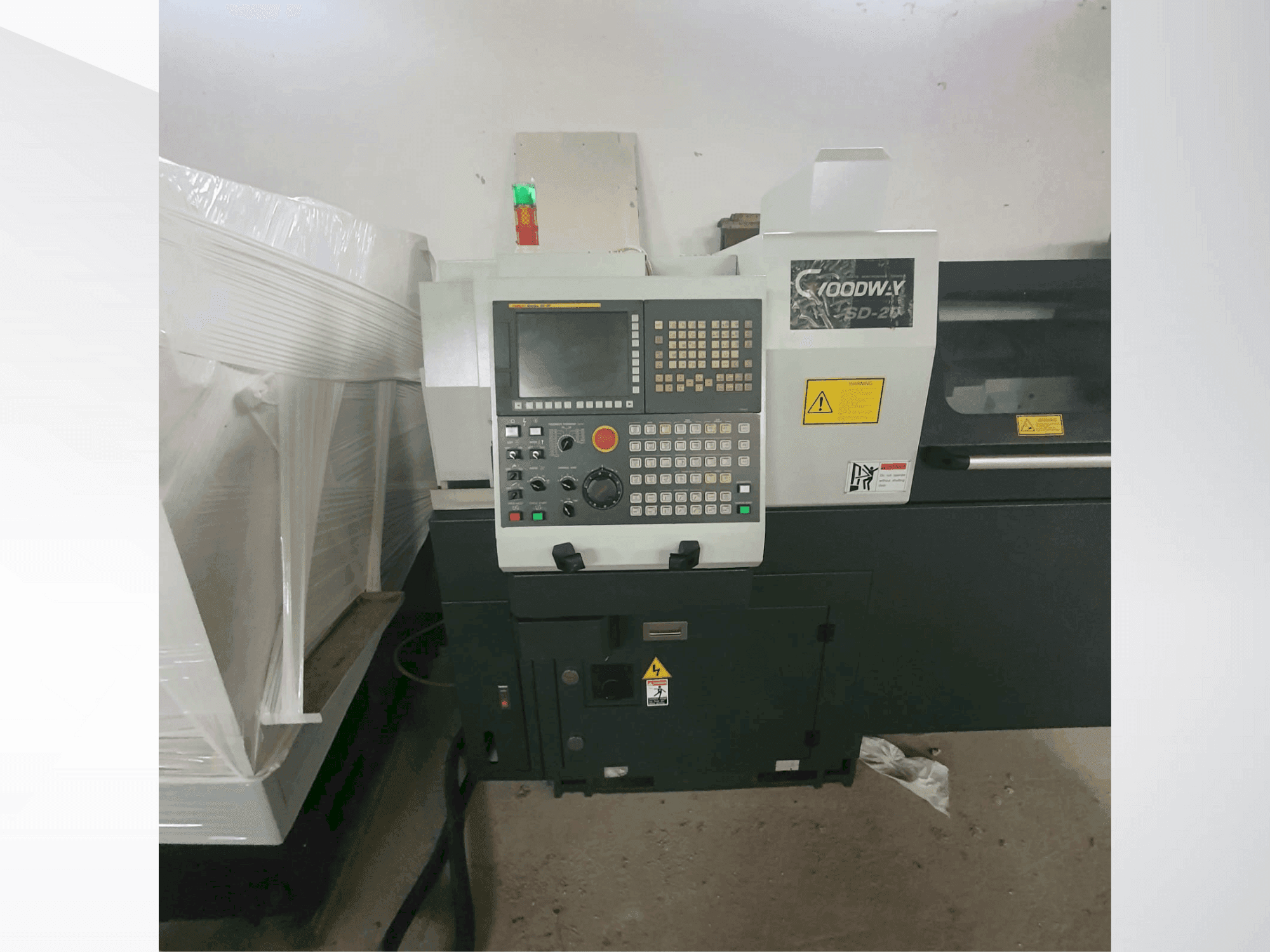 Goodway SD 20-maskinen framifrån