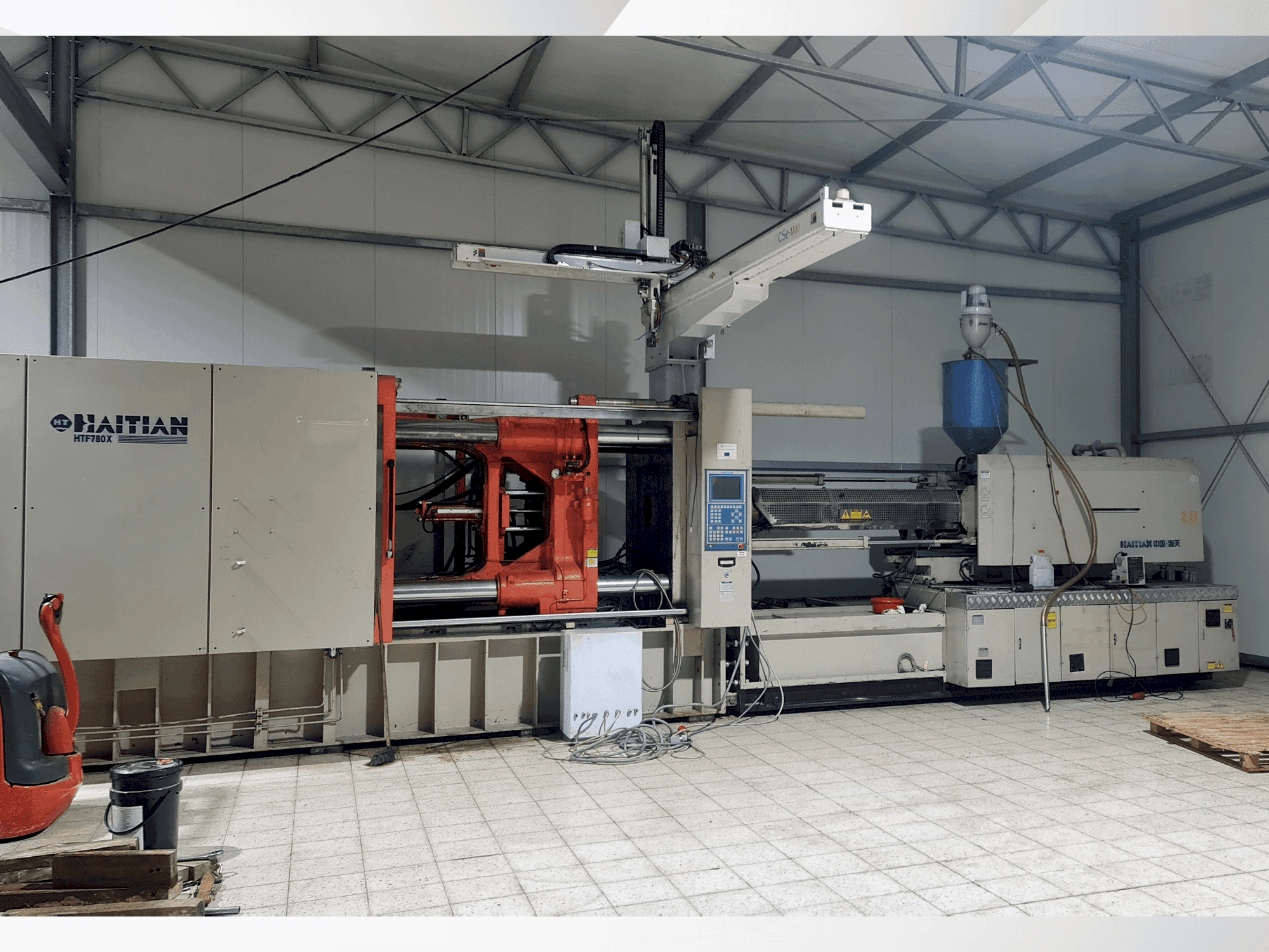 HAITIAN HTF 780x-maskinen framifrån