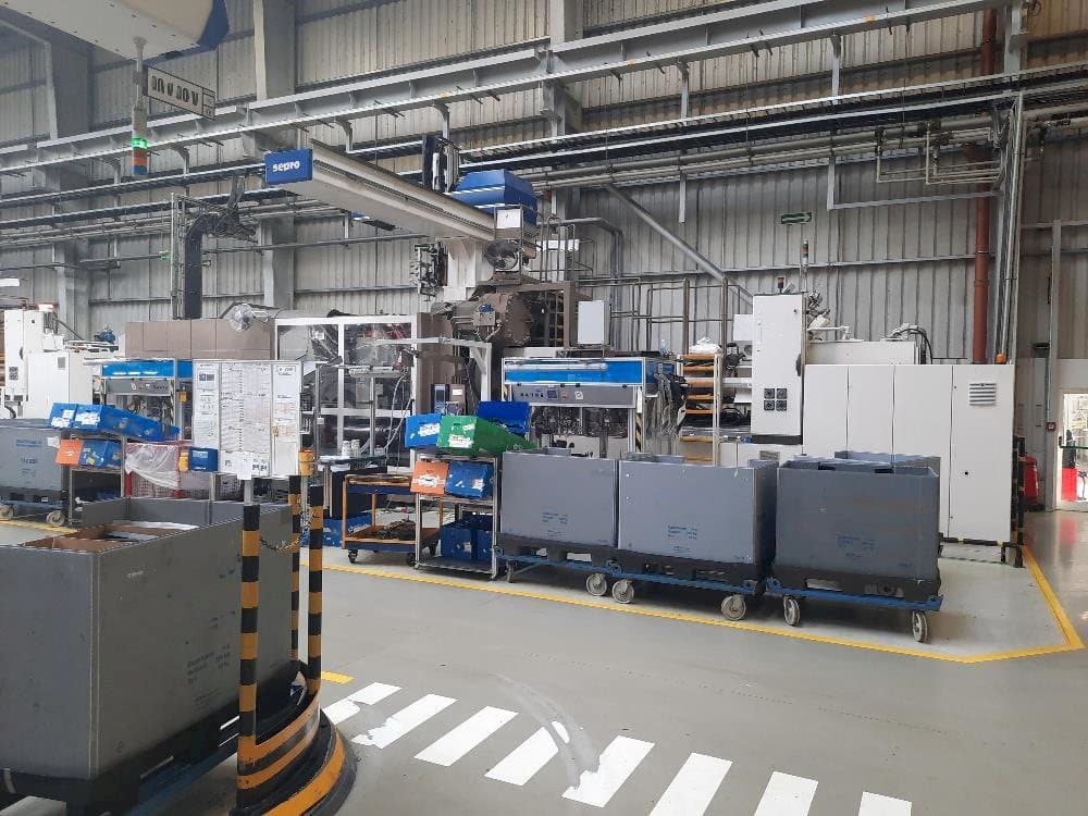 Battenfeld 2000/19000-maskinen framifrån