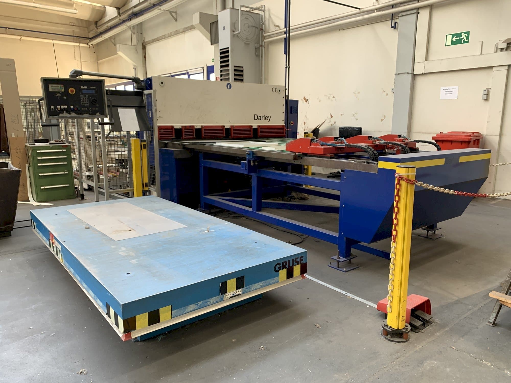 Darley VS 2100 X 4-maskinen framifrån