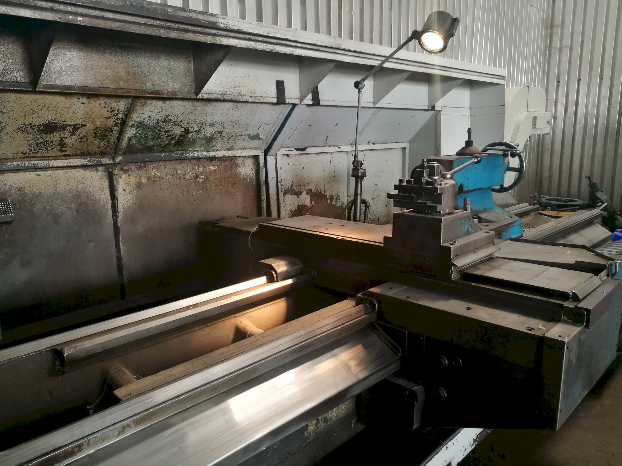 Heidenreich & Harbeck Hamburg 840-maskinen sedd från vänster sida