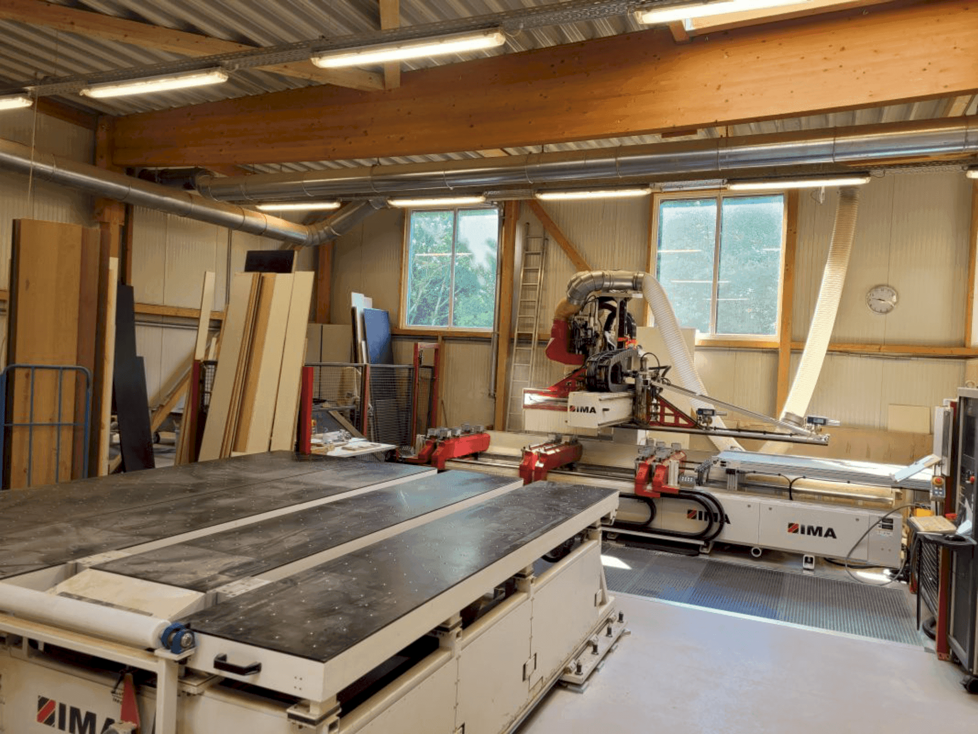 IMA BIMA CUT 120/300-maskinen framifrån