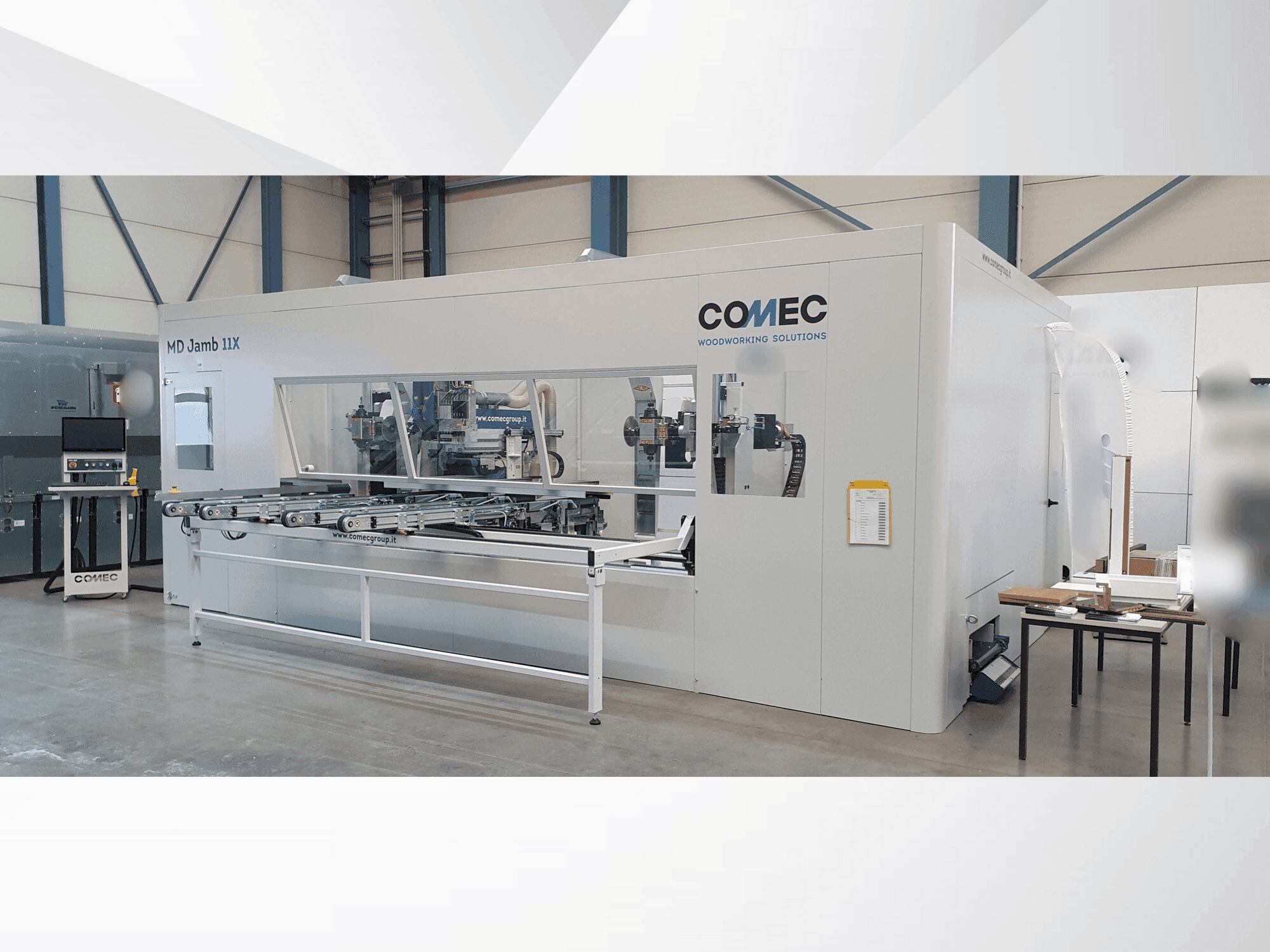COMEC MD JAM-maskinen framifrån