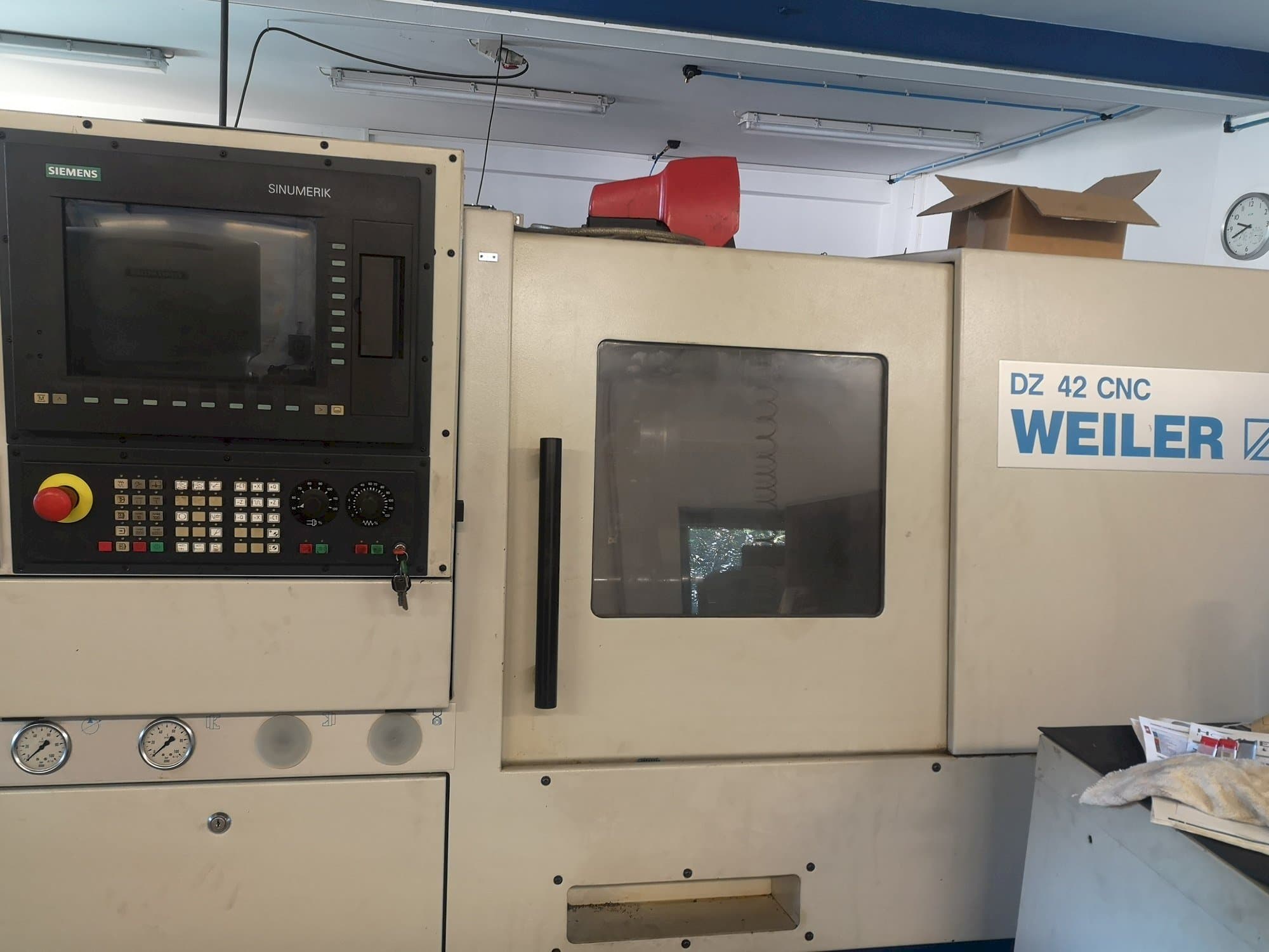 Weiler DZ 42-maskinen framifrån