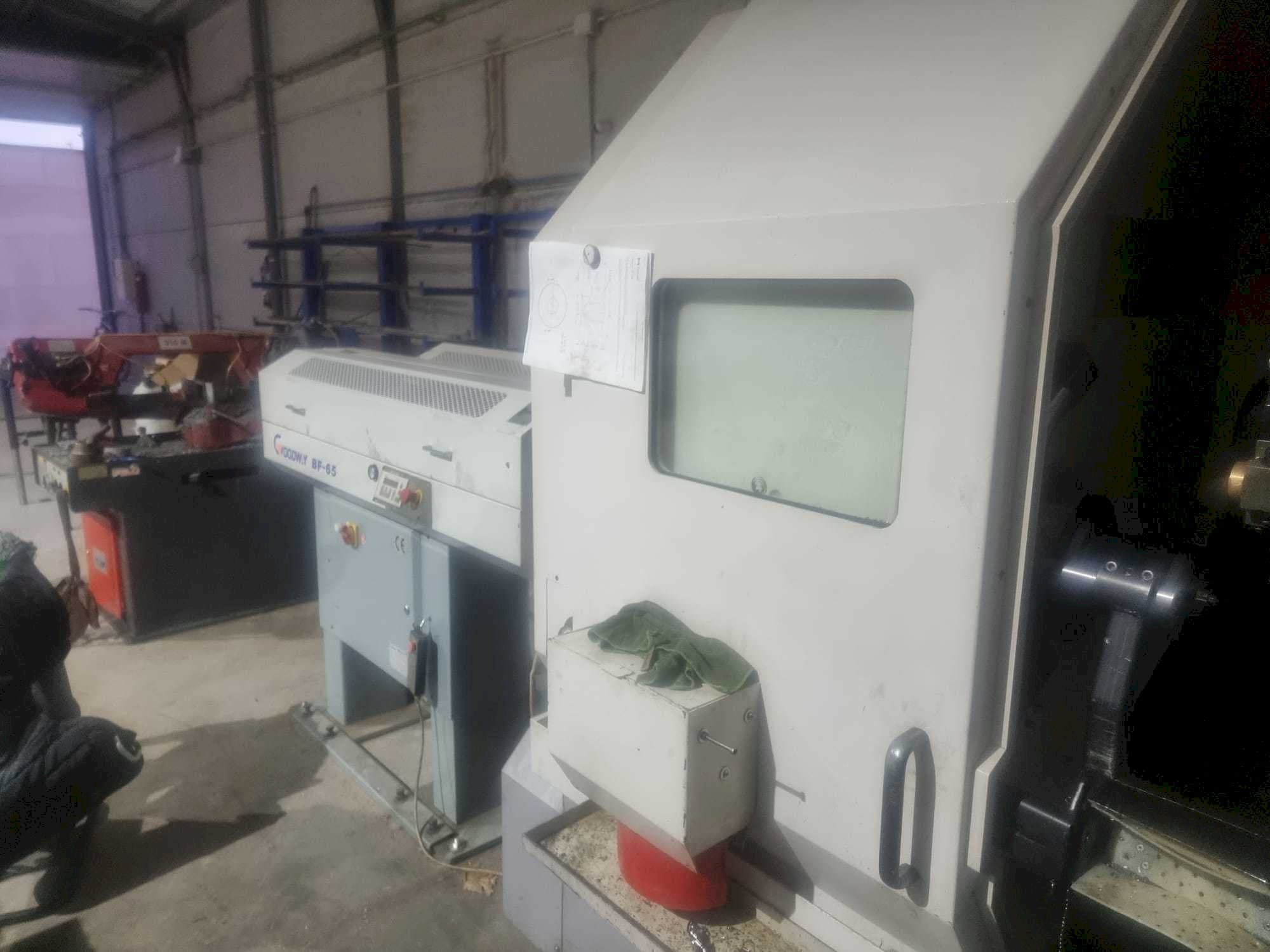 Goodway MSY 280-maskinen sedd från höger sida