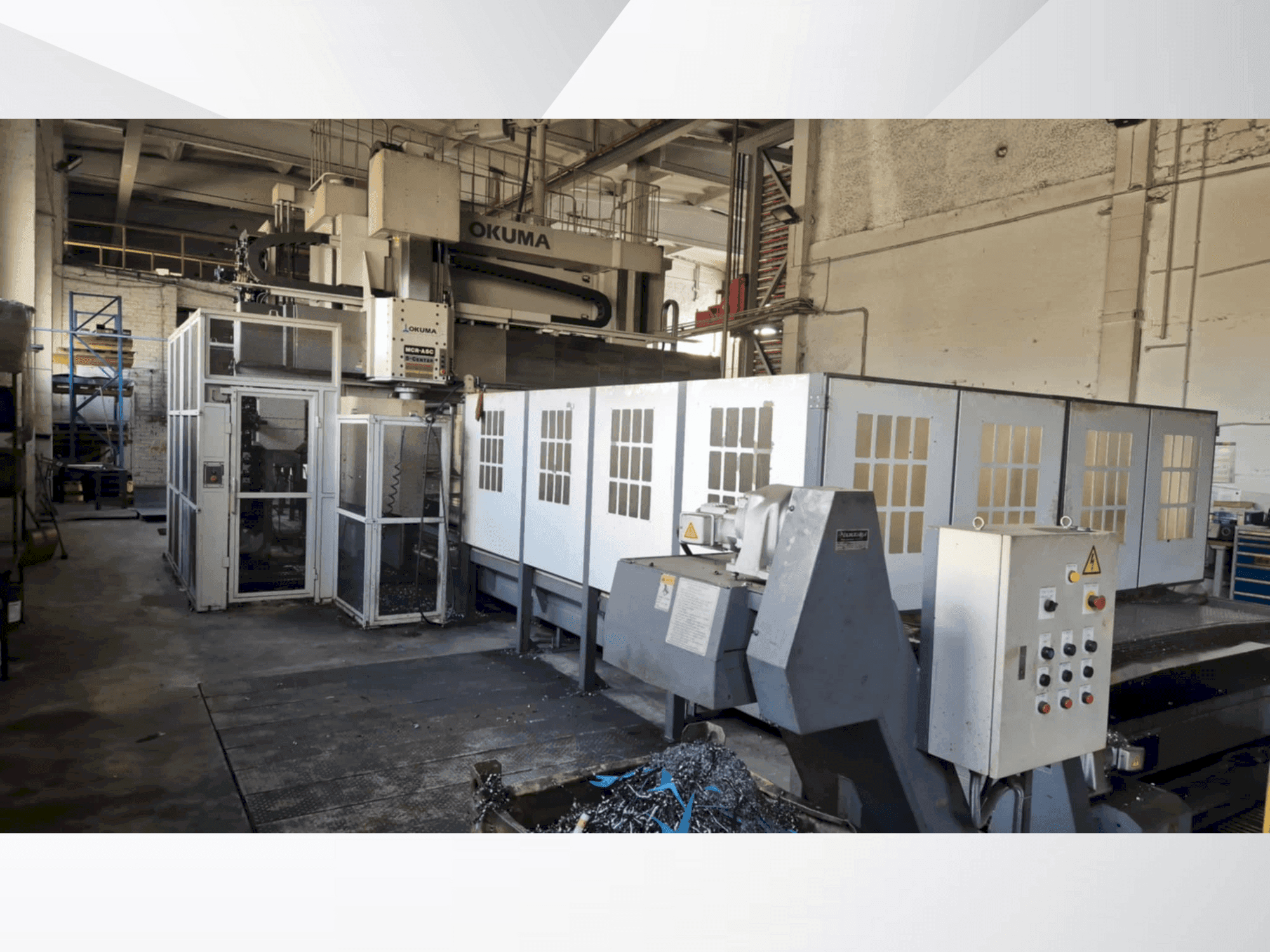 Okuma MCR-A5C30x65-maskinen framifrån