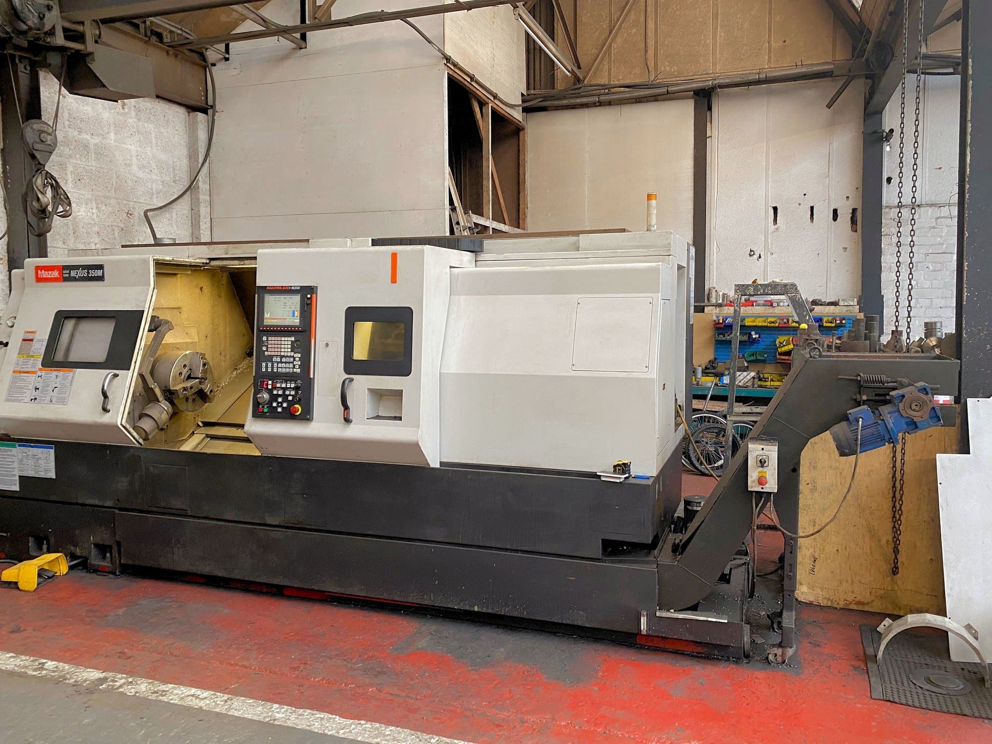 Mazak Quick Turn Nexus 350M-maskinen framifrån