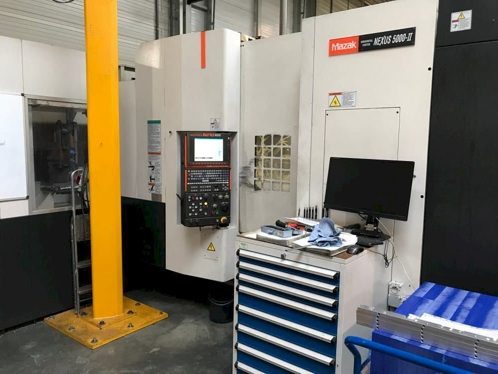 Mazak Nexus 5000-II-maskinen framifrån