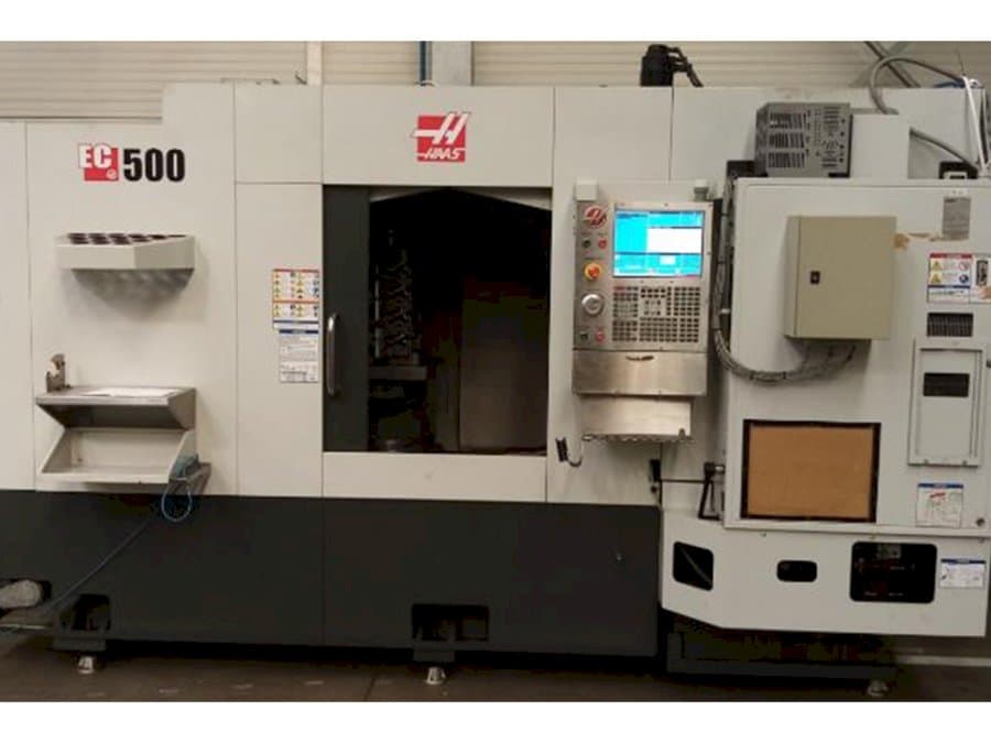 HAAS EC-500-maskinen framifrån