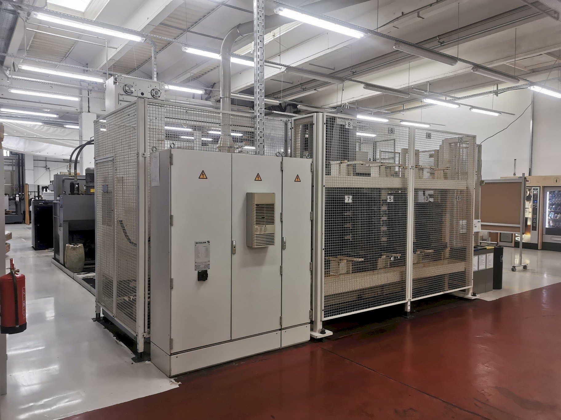 HELLER MC 16-maskinen framifrån