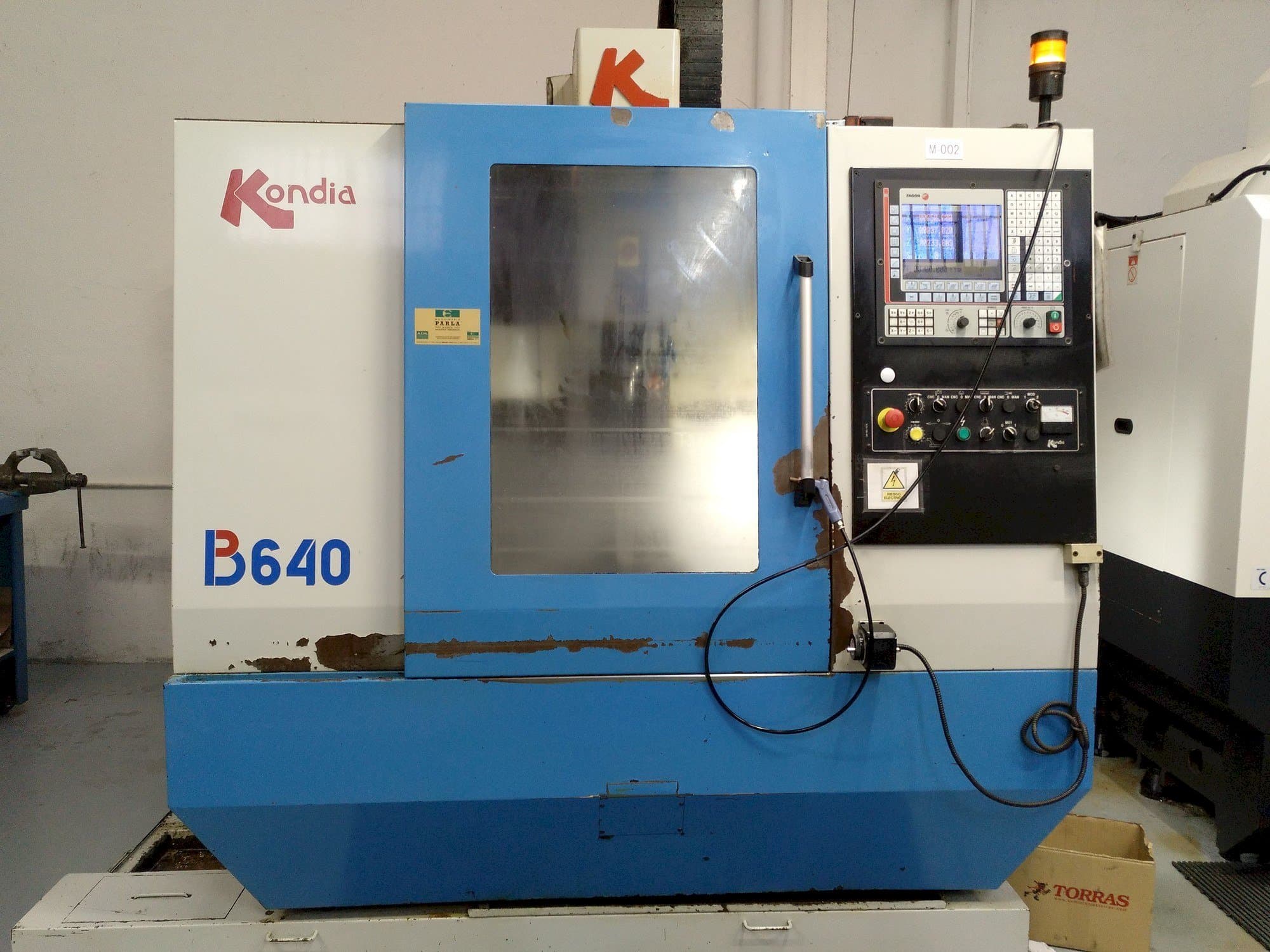 KONDIA B-640-maskinen framifrån