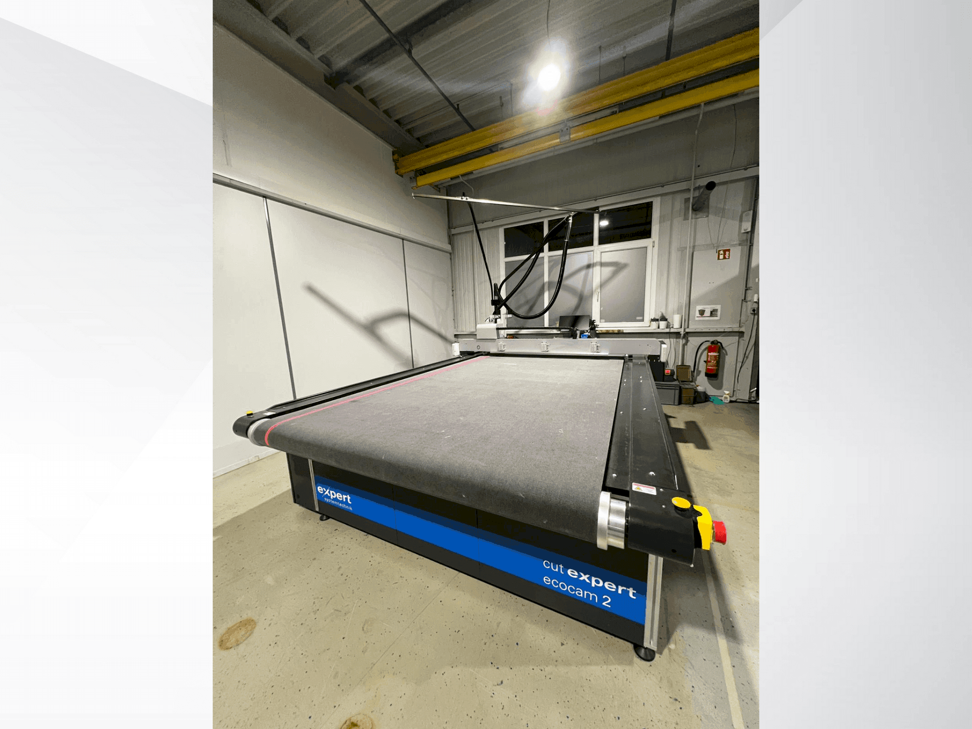 EXPERT cut Expert ecocam 2-maskinen framifrån