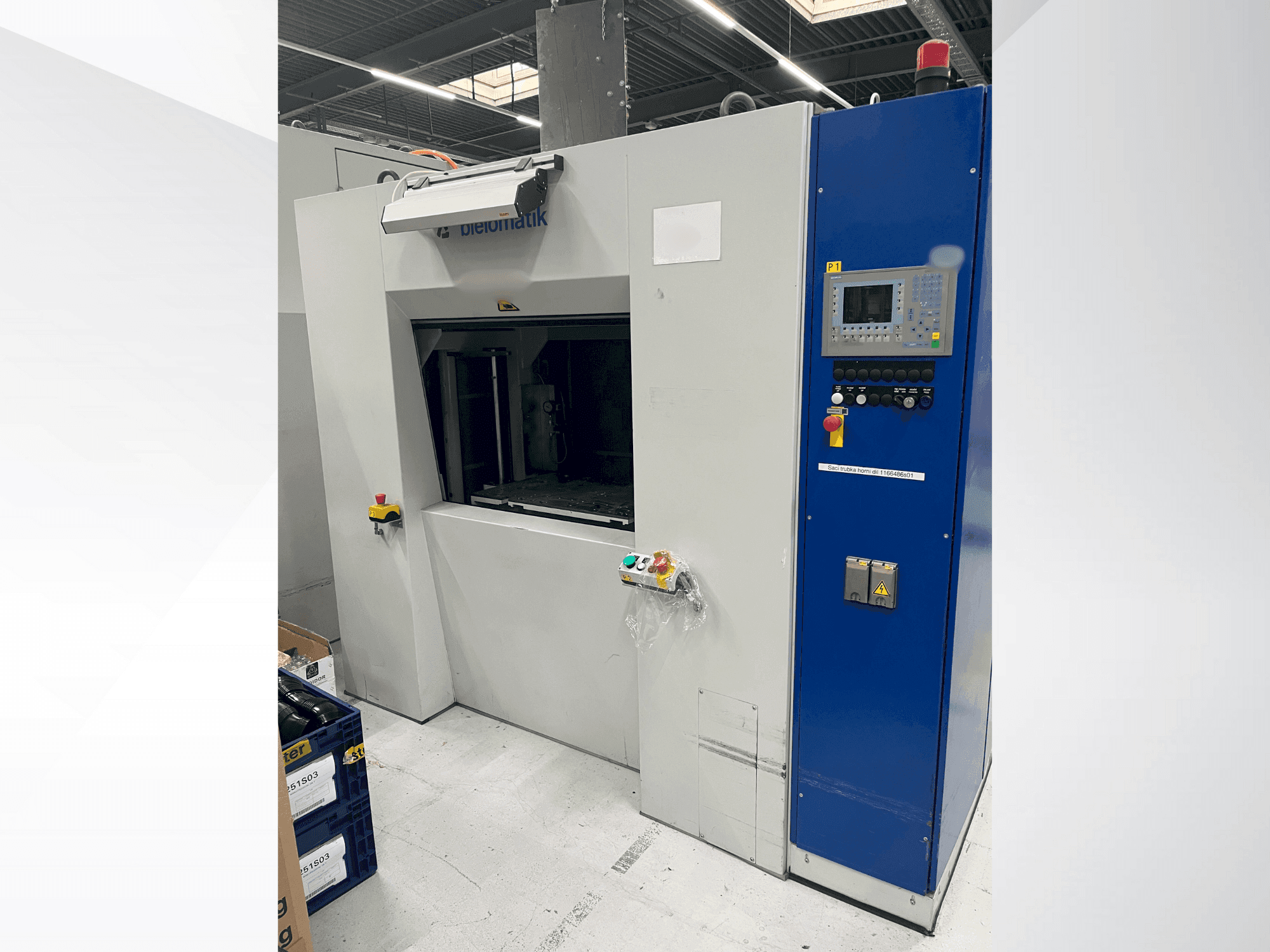 bielomatik K3212-maskinen framifrån