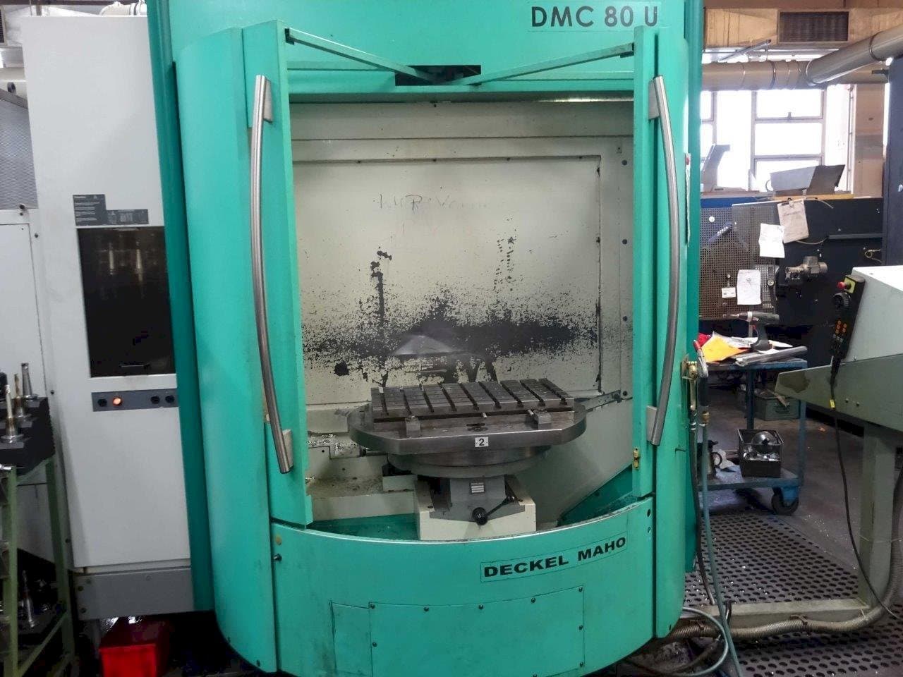 DECKEL Maho DMC 80 U-maskinen framifrån