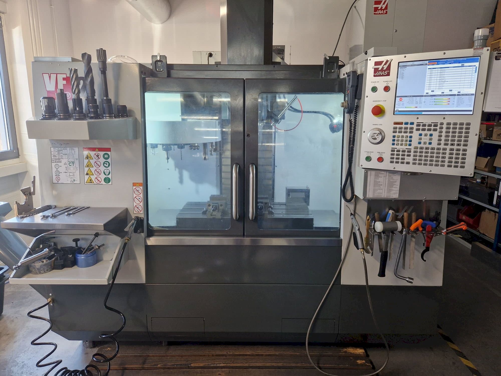 HAAS VF-2-maskinen framifrån