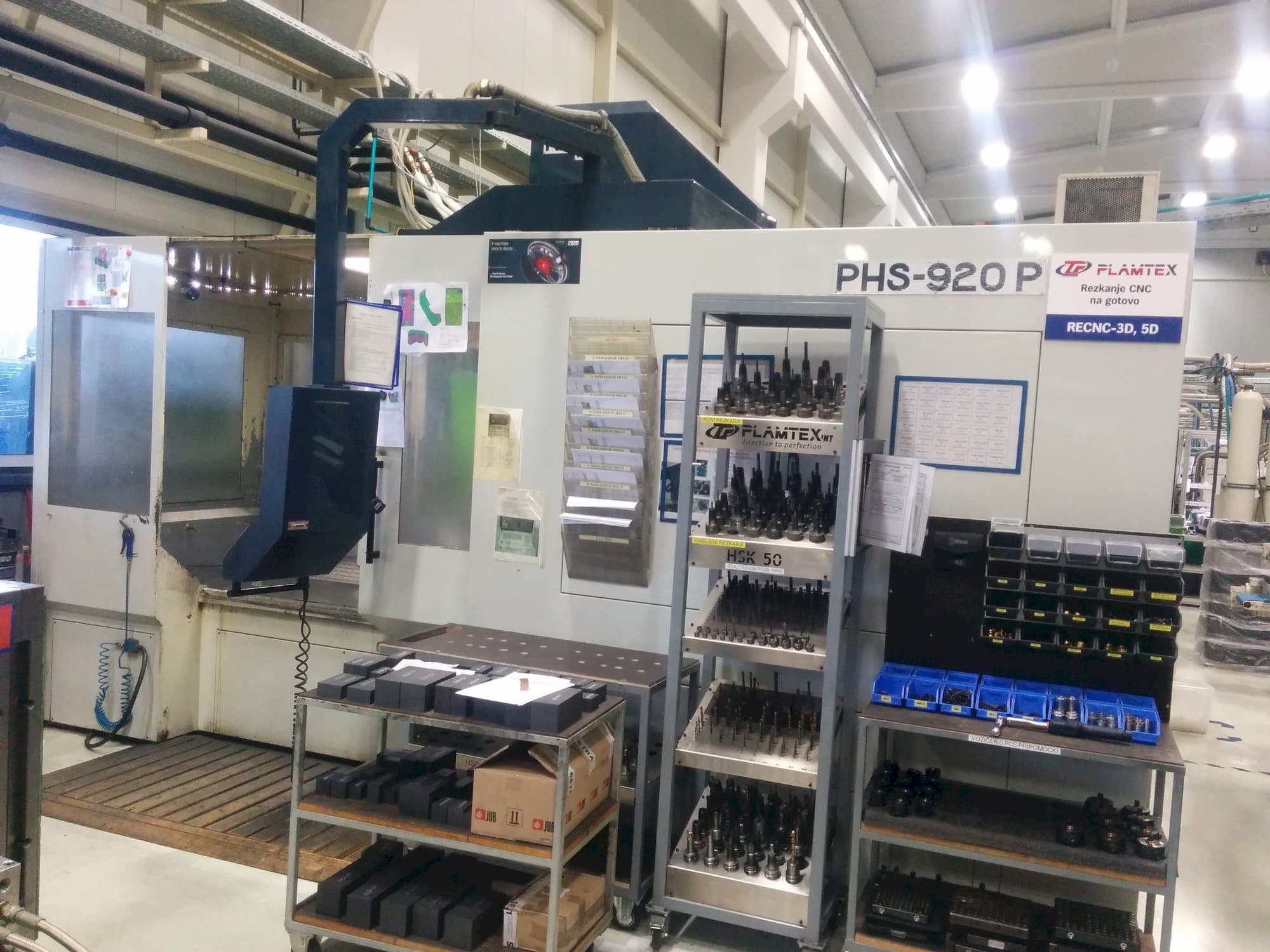 Parpas PHS 920P-maskinen framifrån