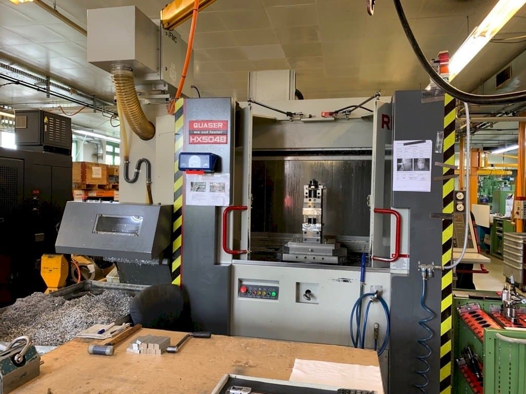 Quaser HX504B-maskinen framifrån