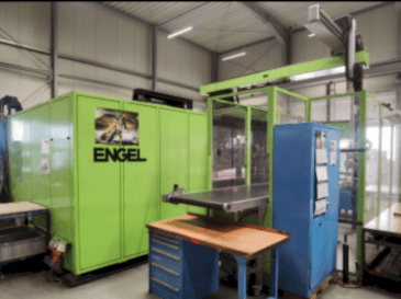 Engel Duo 11050/1100 WP-maskinen framifrån