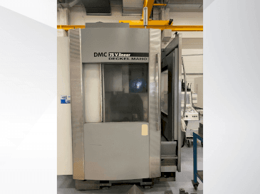 DECKEL MAHO DMC 75 V Linear-maskinen framifrån
