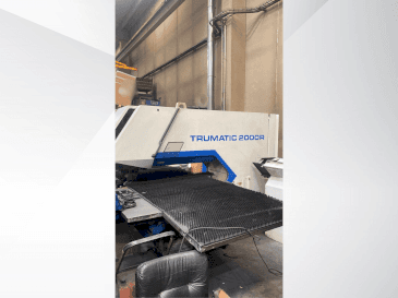 TRUMPF TC2000R-maskinen framifrån