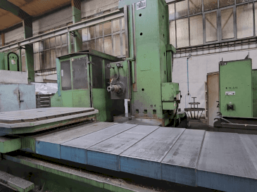 TOS WHN 13.8 CNC-maskinen framifrån