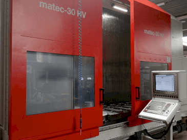 Matec 30 HV-maskinen framifrån