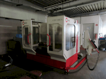 HERMLE UWF 1202 S-maskinen framifrån