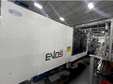 Netstal EVOS 5500-2900 Speed-maskinen framifrån