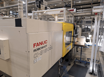 FANUC Roboshot S150iA-maskinen framifrån