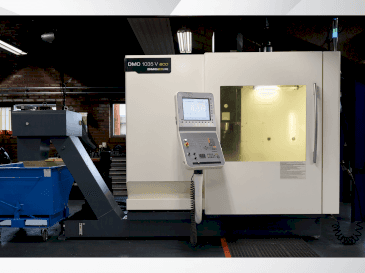 DMG MORI DMC 1035V-maskinen framifrån