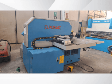 Euromac BX 1000/50-maskinen framifrån