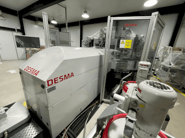 Kloeckner Desma PU D522/12-LDI-maskinen framifrån