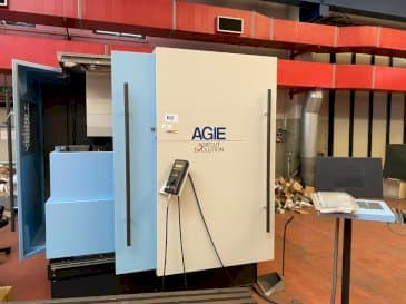 AGIE AGIEMATIC + AGIEPULS 60 HSF-maskinen framifrån