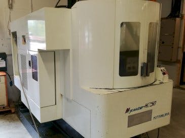 Kitamura-maskinen sedd från höger sidaMycenter H250
