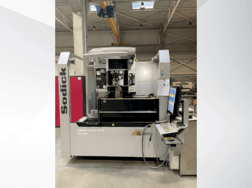 Sodick SL600Q-maskinen framifrån