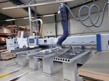 HOLZMA HPP 380-maskinen framifrån