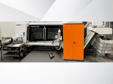 DMG MORI CTX 2000-maskinen framifrån