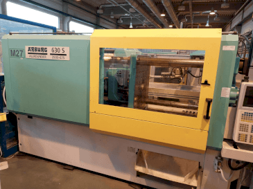 Arburg Allrounder 630S 2500-675-maskinen framifrån