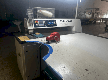 KUPER FWS 1250-maskinen framifrån