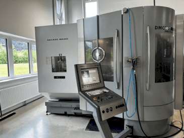 DMG DECKEL MAHO DMC 60T-maskinen framifrån