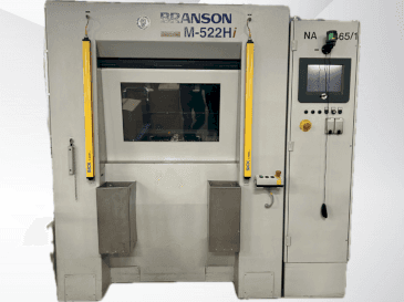 BRANSON M-522Hi-maskinen framifrån