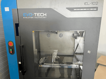 EVO-tech EL-102 V2-maskinen framifrån