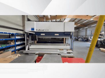 TRUMPF TruBend 5230-maskinen framifrån