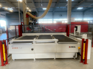 IMA BIMA CUT 145/330-maskinen framifrån